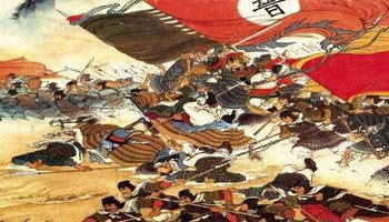 谢玄就派使者去见苻融,用激将法对他说:"君悬军深入,而置阵逼水,此乃