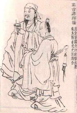 十八描,中国画技法名.古代人物衣服褶纹的各种描法