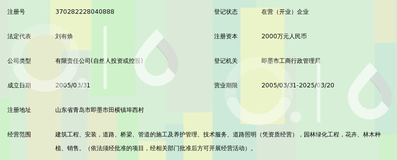 青岛枫和市政园林建设有限公司_360百科