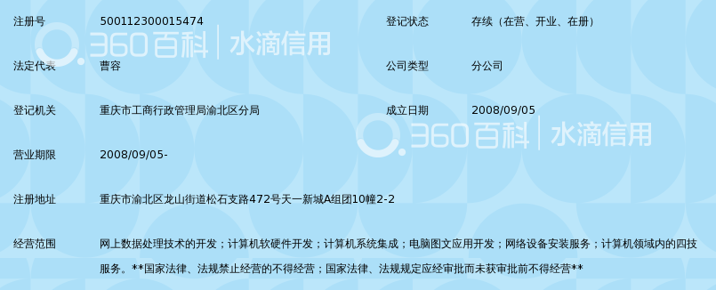 上海晨阑数据技术有限公司重庆分公司_360百