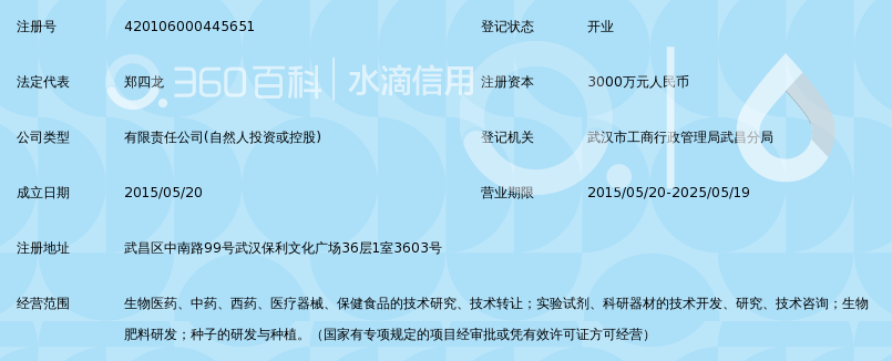 湖北慧融生物有限公司_360百科