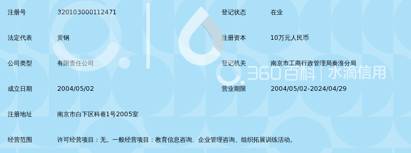 南京人众人教育发展有限公司_360百科
