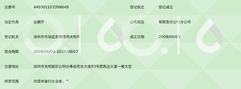 深圳华侨城国际旅行社有限公司公明营业部_3