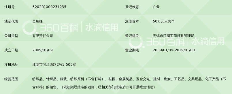 江阴市德通纺织品有限公司_360百科