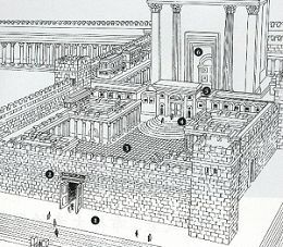 所罗门神殿建成后,所罗门亲自主持了在圣殿安放约柜的隆重典礼.