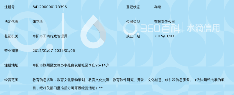 阜阳市博越教育信息咨询有限公司_360百科