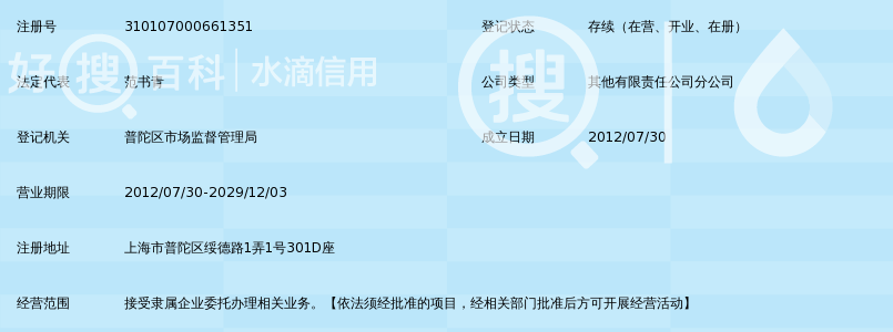 杭州班王建筑劳务有限公司上海分公司