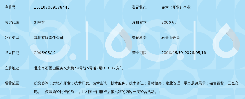 北京中天海康投资有限公司_360百科
