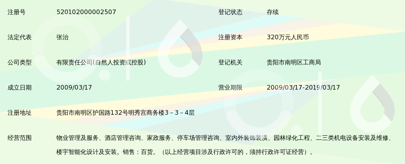 贵州榕树物业管理有限公司_360百科