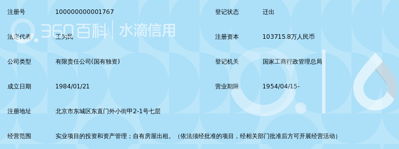 中国国旅集团有限公司_360百科