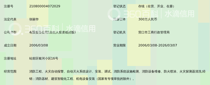 营口消防工程有限公司_360百科