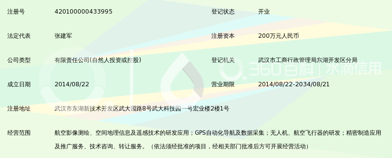 湖北汉航无人机遥感技术有限公司_360百科