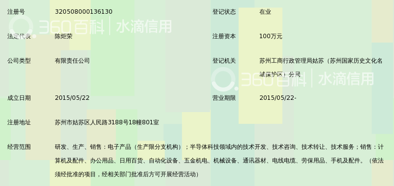 苏州超诚尚电子科技有限公司_360百科
