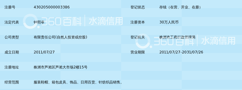 株洲春野樱贸易有限公司_360百科