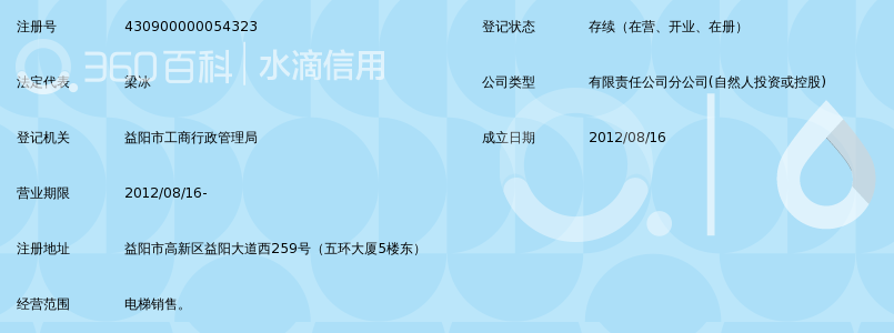 湖南奥迪斯电梯有限公司益阳分公司_360百科
