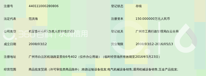 广州森铁铁路车辆配件有限公司_360百科