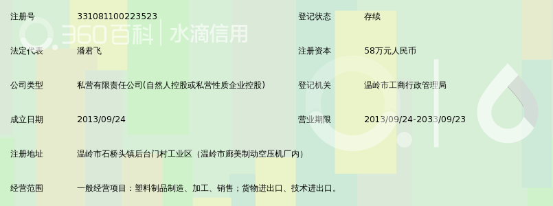 台州聚亚塑业有限公司_360百科